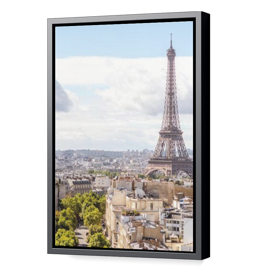 Thumbnail for Canvas - Black Floating Frame