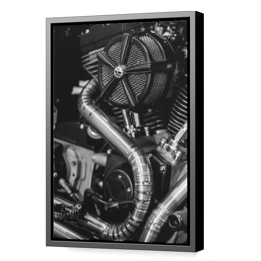 Thumbnail for Canvas - Black Floating Frame