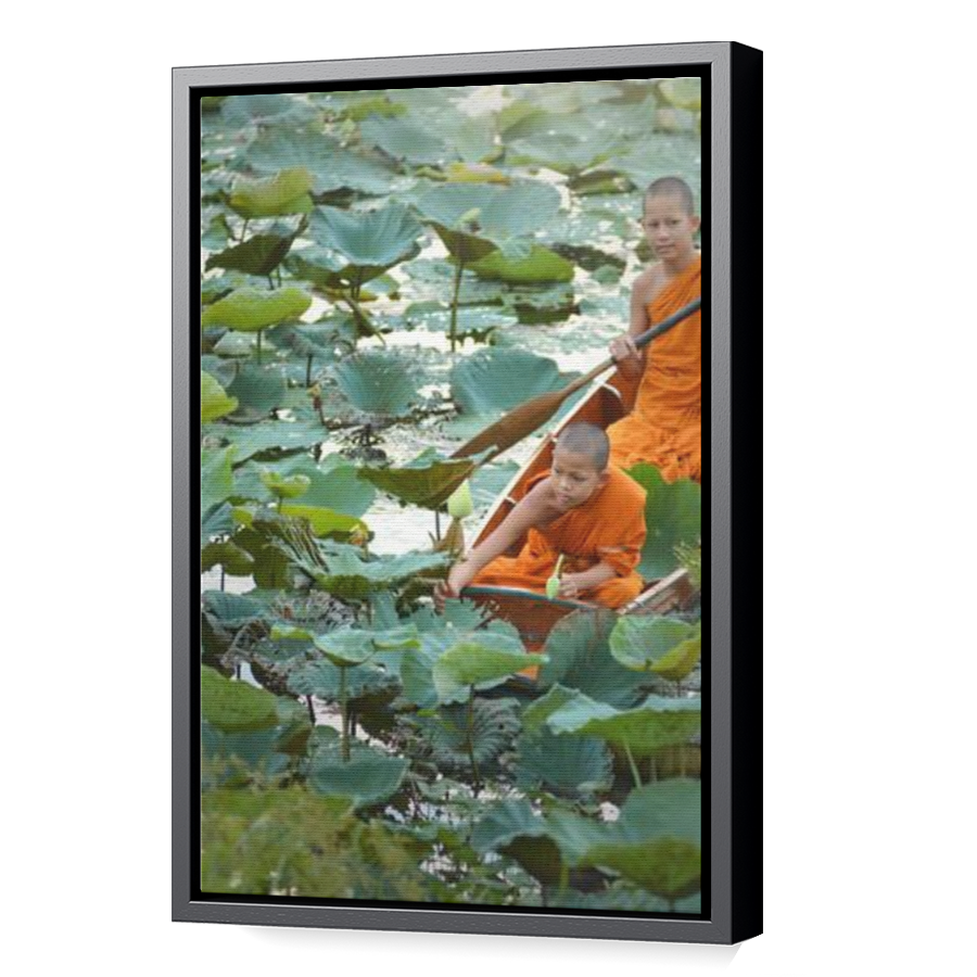 Thumbnail for Canvas - Black Floating Frame