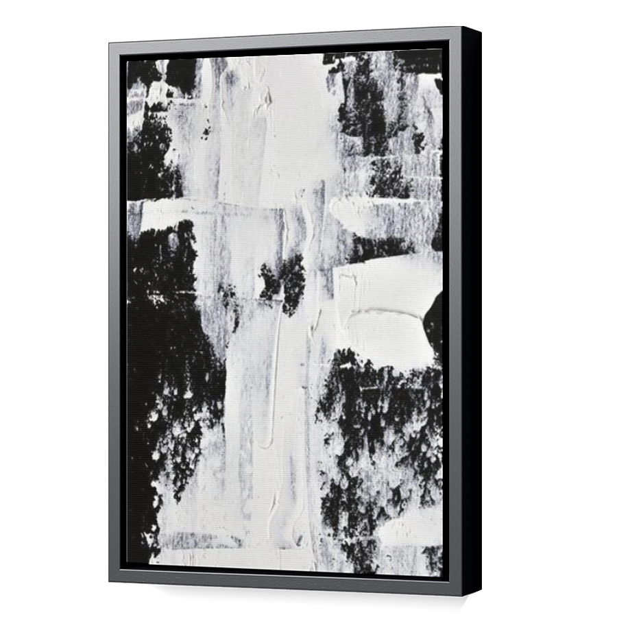 Thumbnail for Canvas - Black Floating Frame