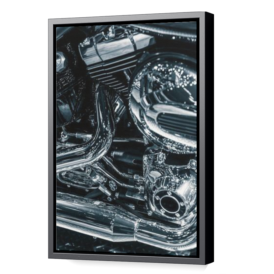 Thumbnail for Canvas - Black Floating Frame