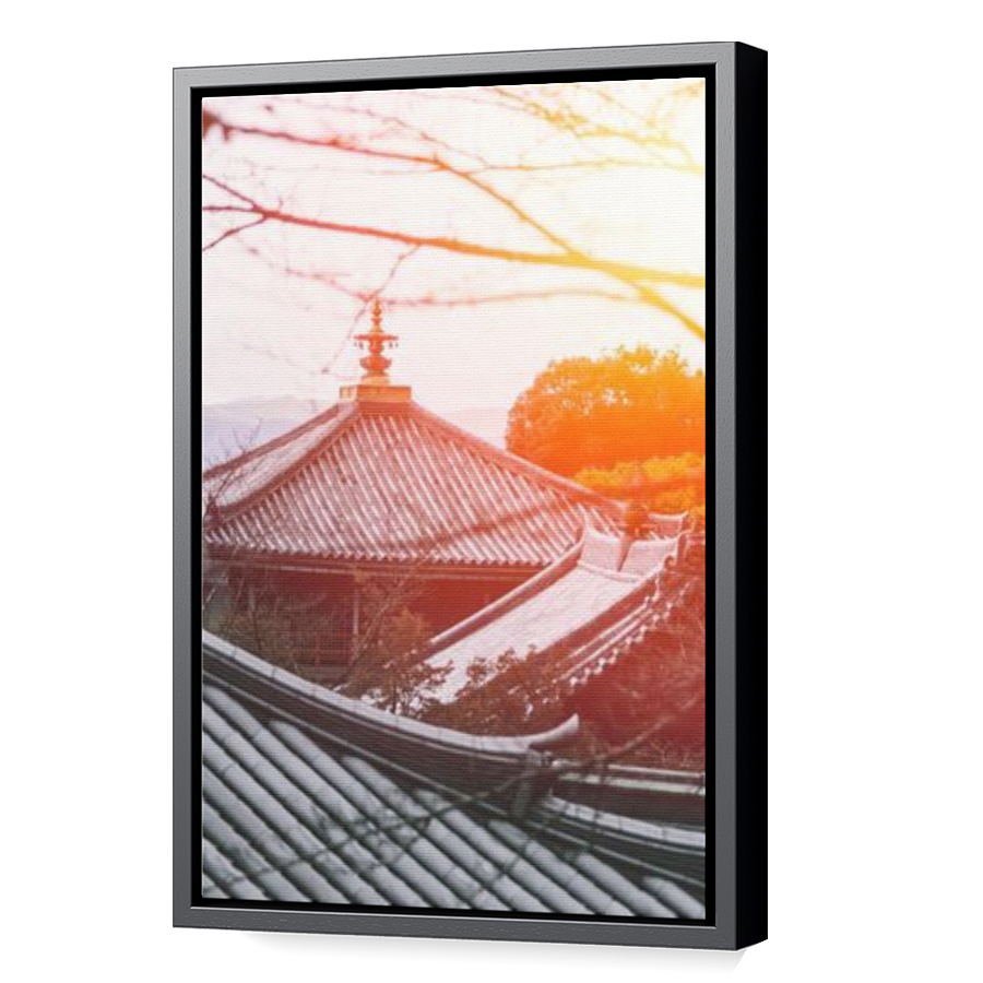 Thumbnail for Canvas - Black Floating Frame