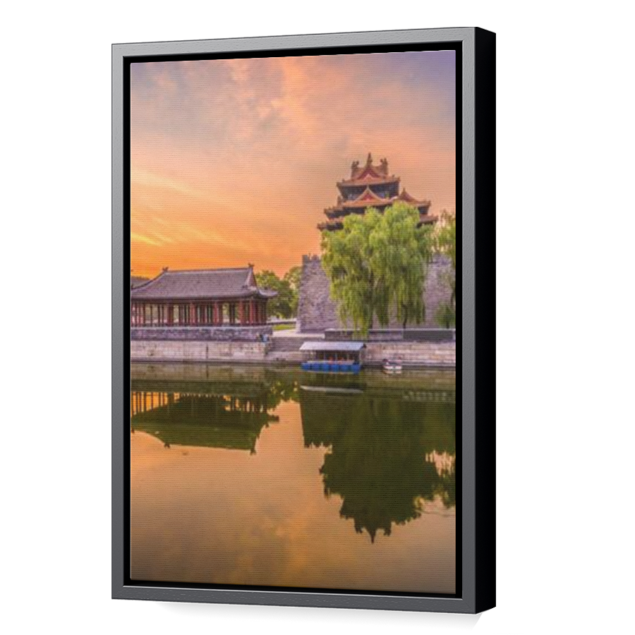 Thumbnail for Canvas - Black Floating Frame