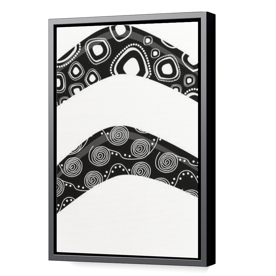 Thumbnail for Canvas - Black Floating Frame