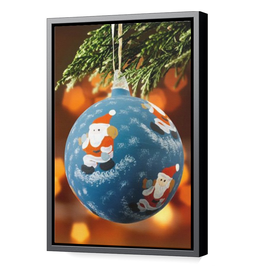 Thumbnail for Canvas - Black Floating Frame