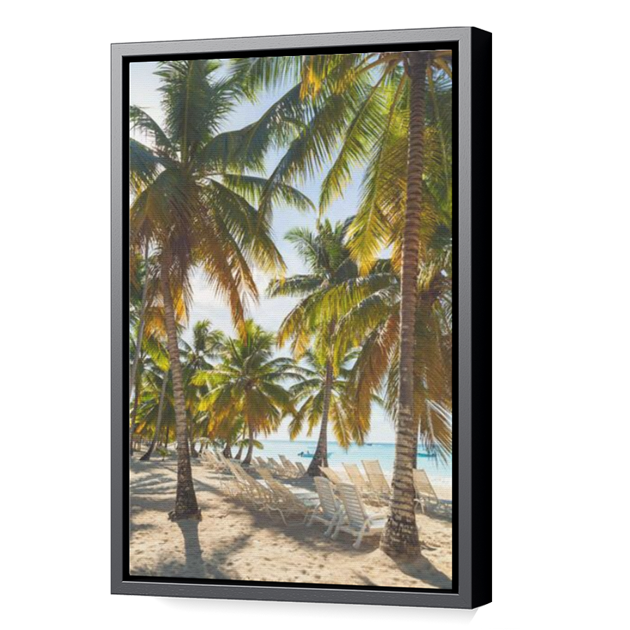 Thumbnail for Canvas - Black Floating Frame