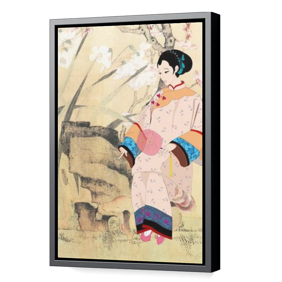 Thumbnail for Canvas - Black Floating Frame