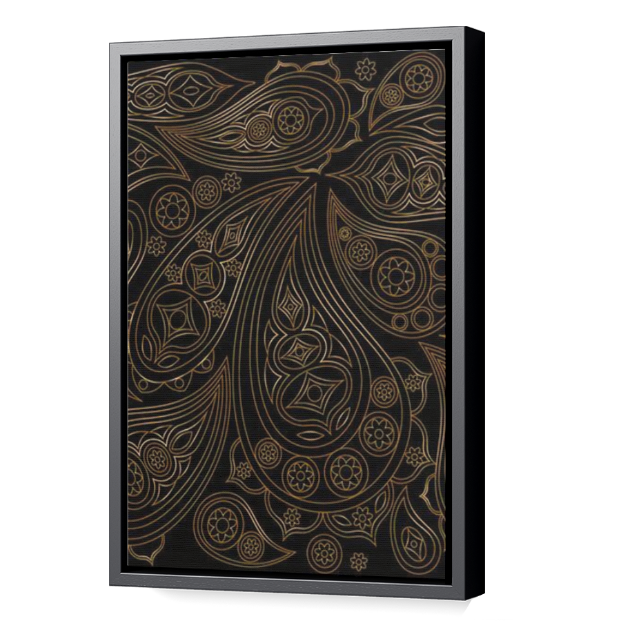 Thumbnail for Canvas - Black Floating Frame