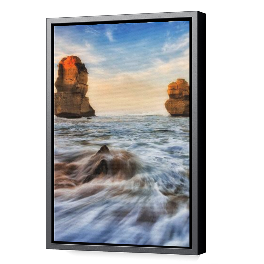 Thumbnail for Canvas - Black Floating Frame
