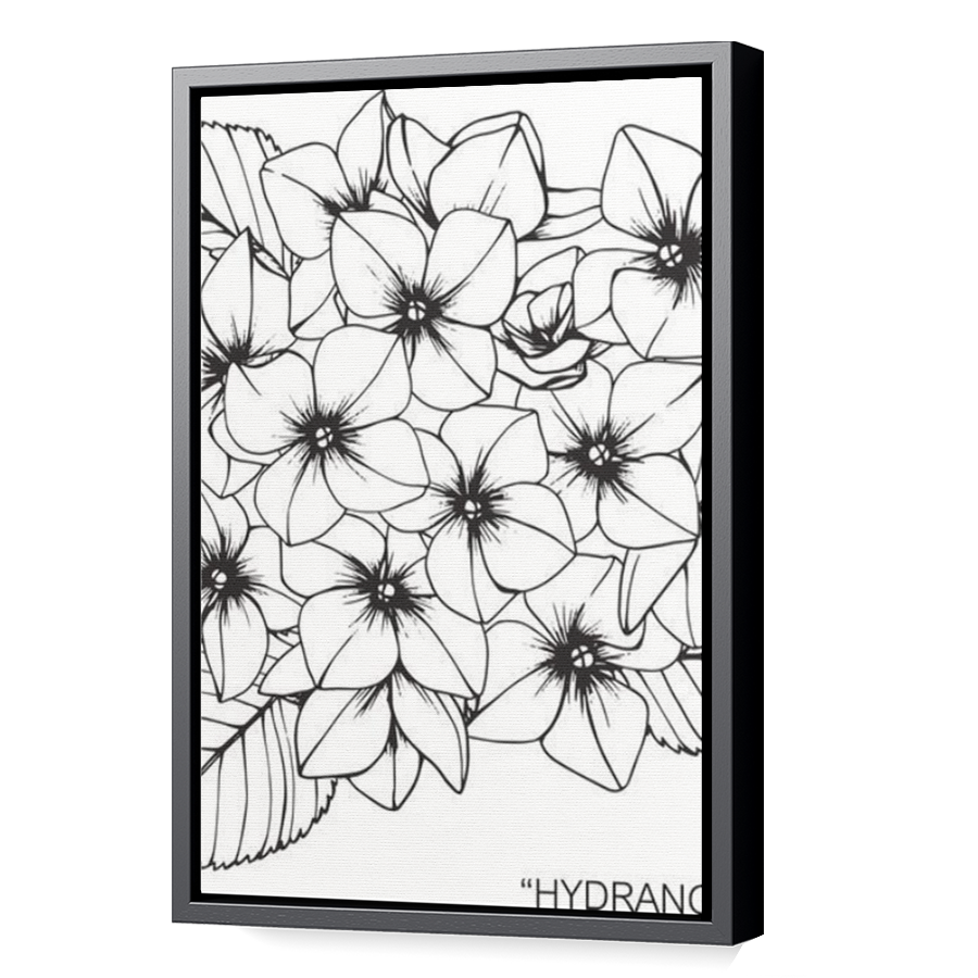 Thumbnail for Canvas - Black Floating Frame