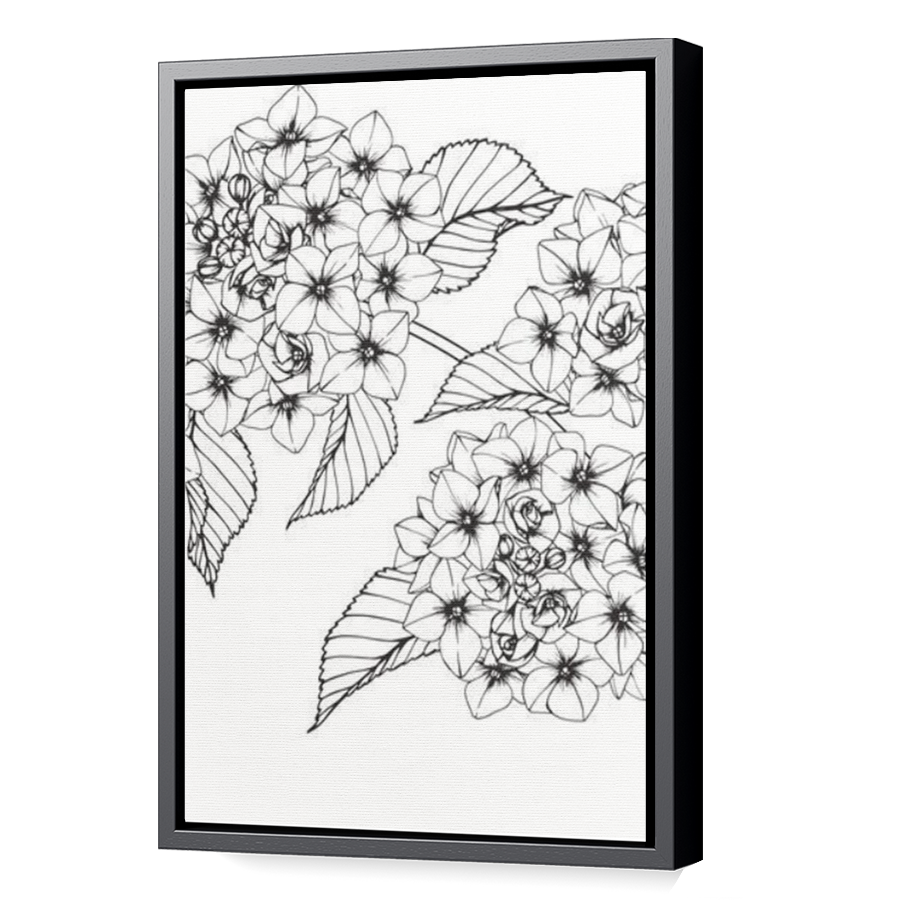 Thumbnail for Canvas - Black Floating Frame