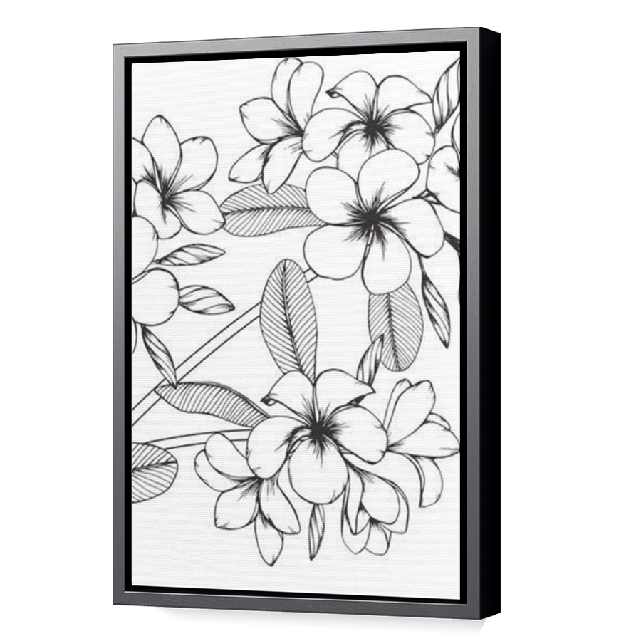 Thumbnail for Canvas - Black Floating Frame