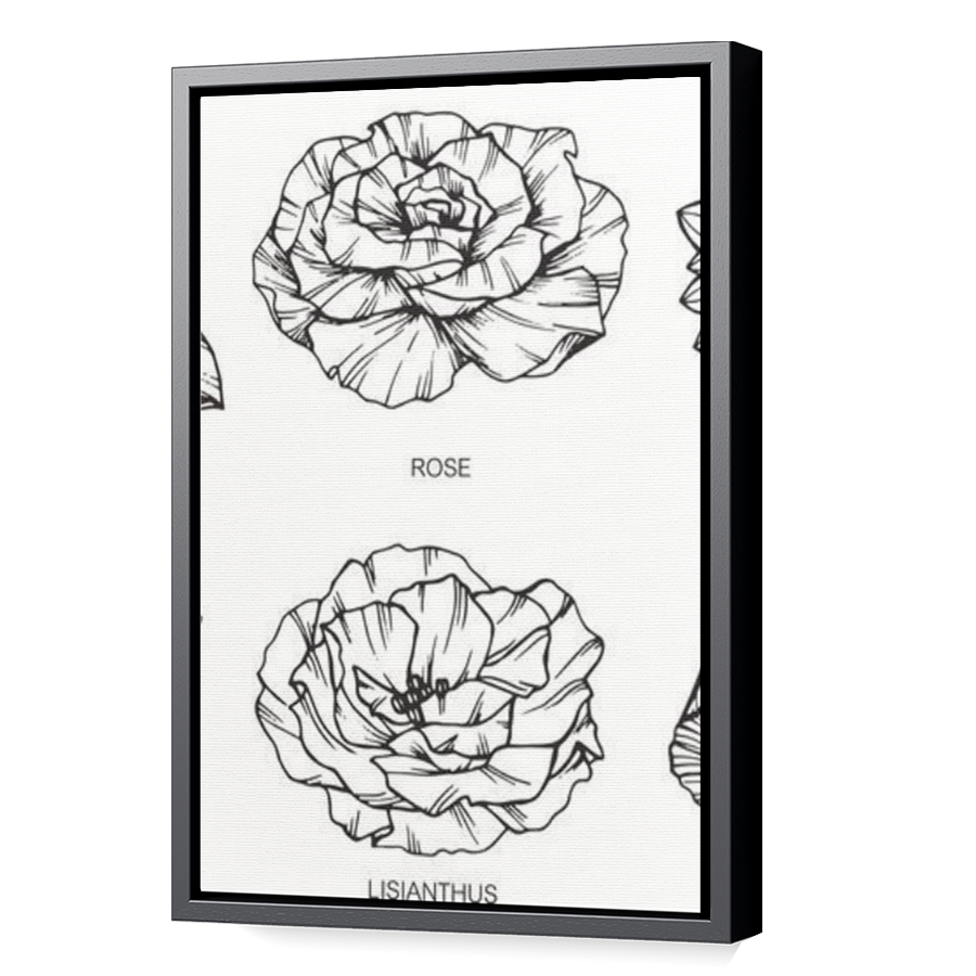 Thumbnail for Canvas - Black Floating Frame