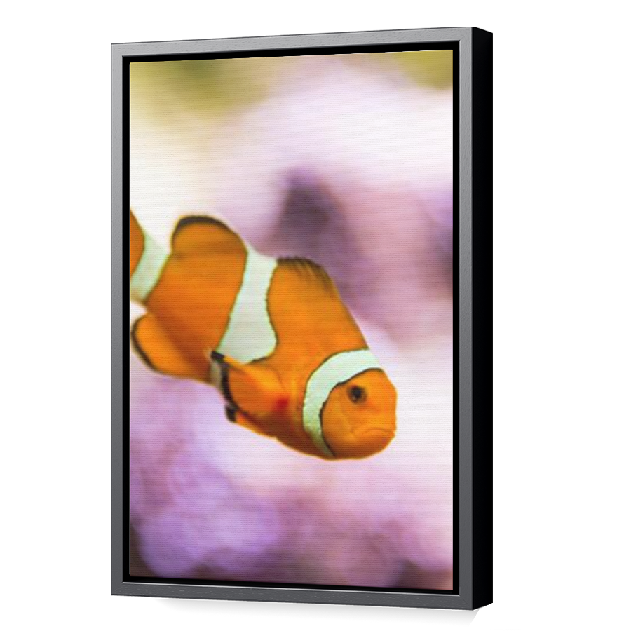 Thumbnail for Canvas - Black Floating Frame