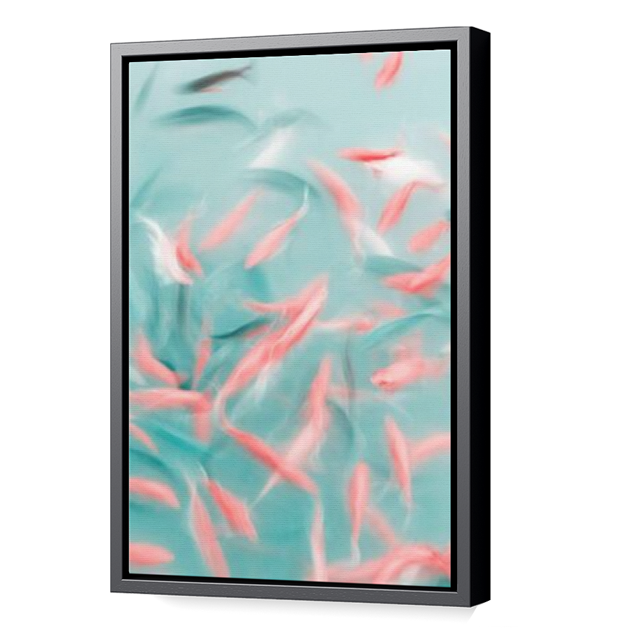 Thumbnail for Canvas - Black Floating Frame