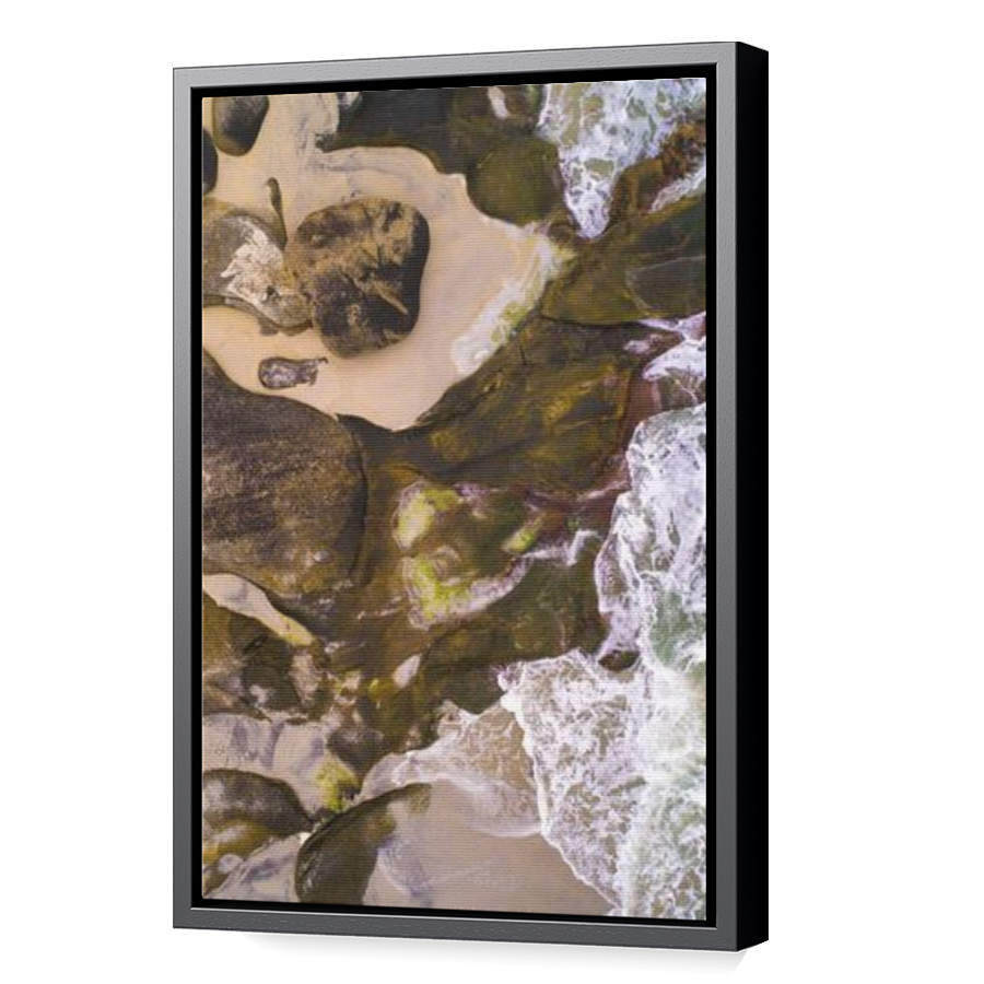 Thumbnail for Canvas - Black Floating Frame