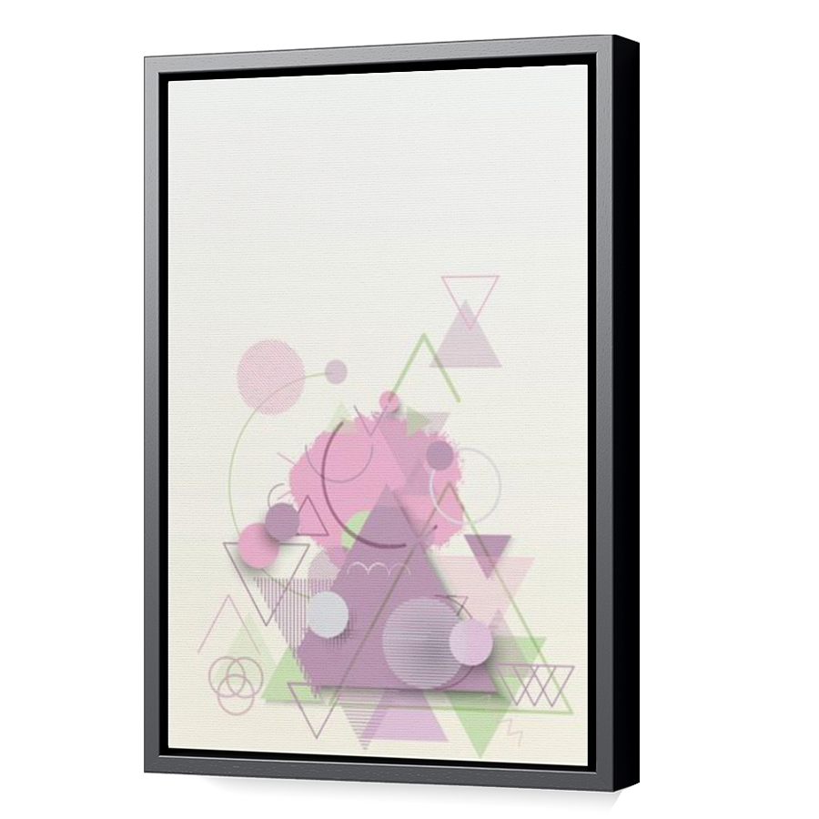 Thumbnail for Canvas - Black Floating Frame