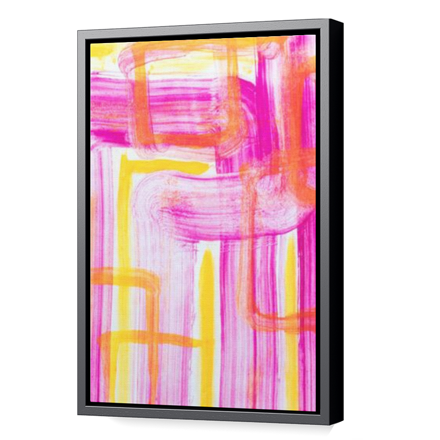 Thumbnail for Canvas - Black Floating Frame