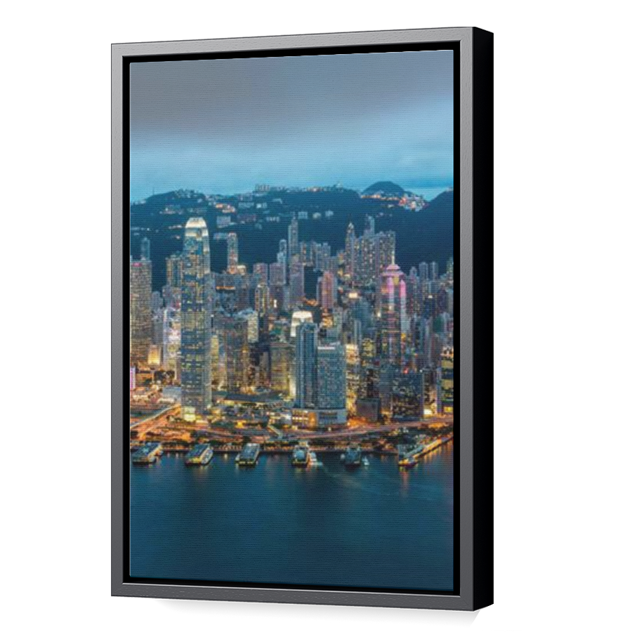 Thumbnail for Canvas - Black Floating Frame