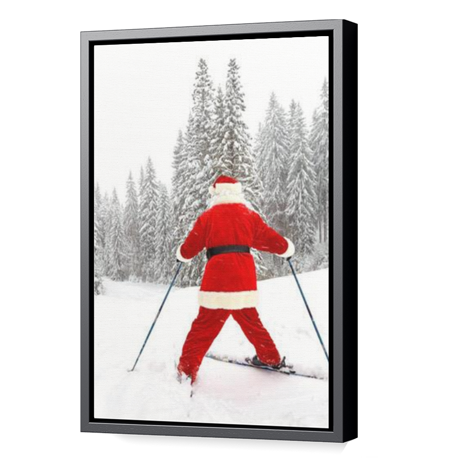 Thumbnail for Canvas - Black Floating Frame