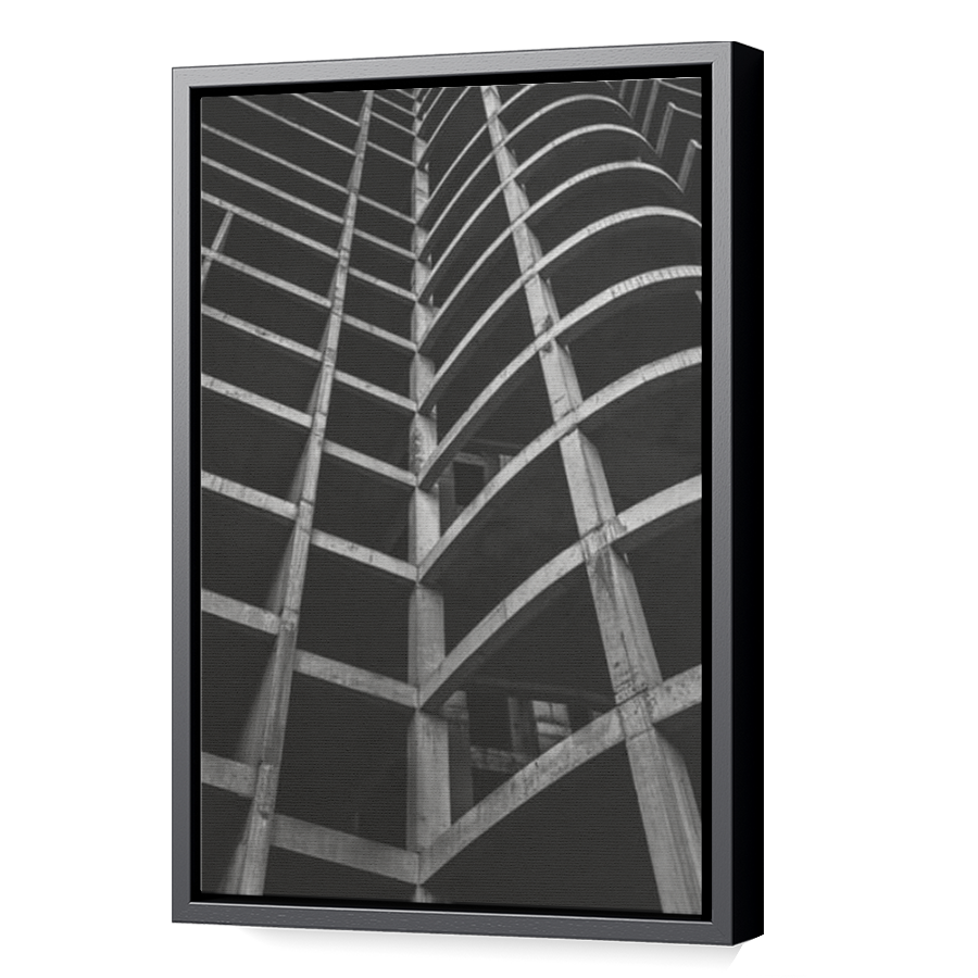 Thumbnail for Canvas - Black Floating Frame