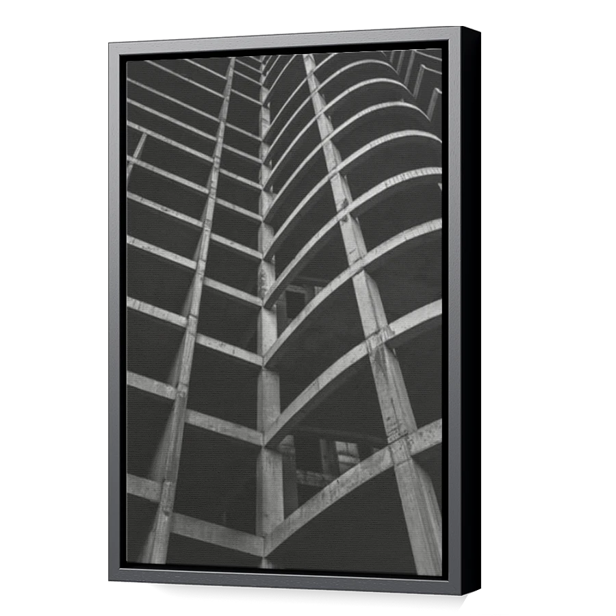Thumbnail for Canvas - Black Floating Frame