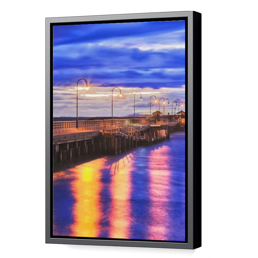 Thumbnail for Canvas - Black Floating Frame