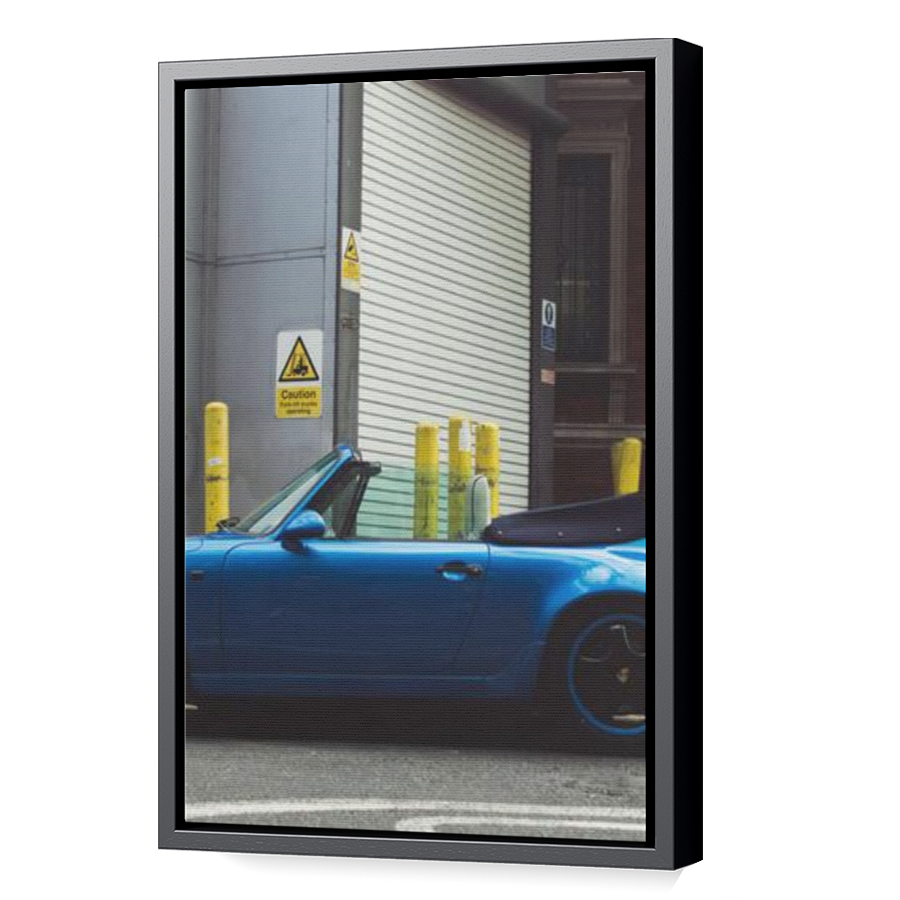 Thumbnail for Canvas - Black Floating Frame
