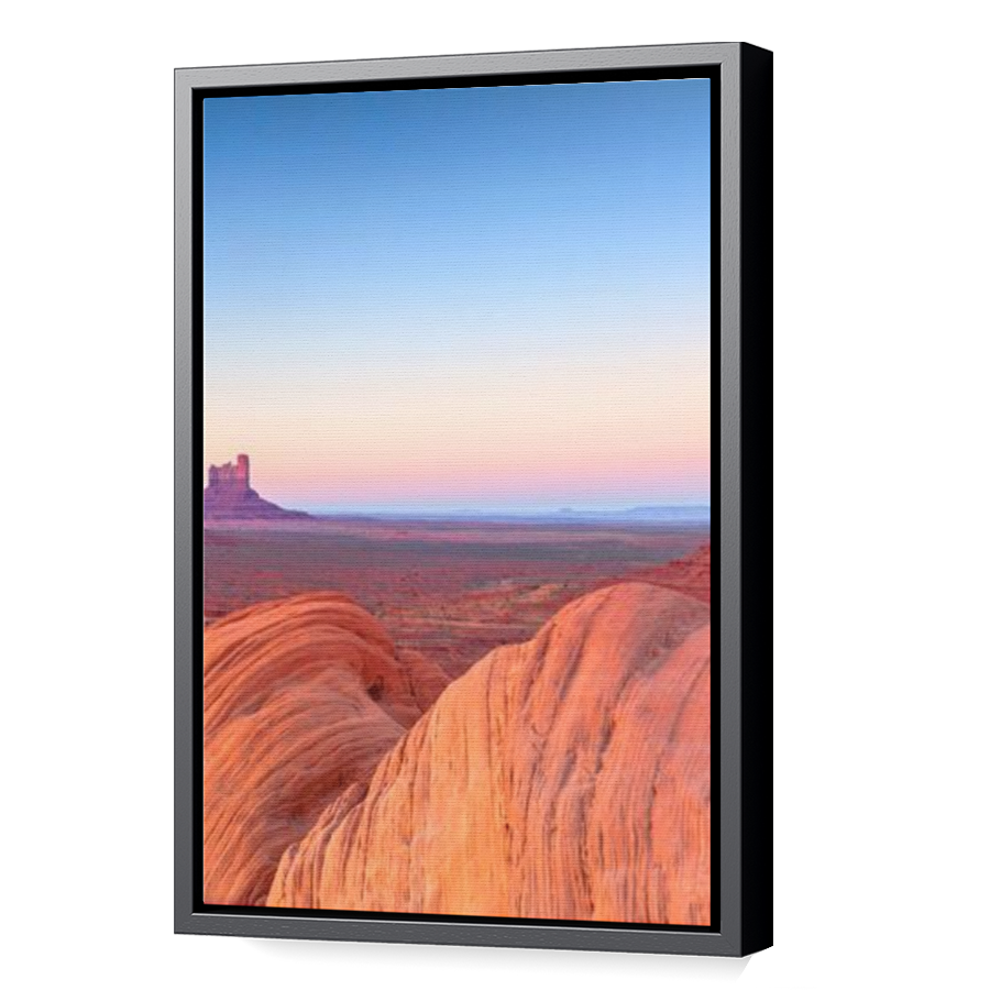 Thumbnail for Canvas - Black Floating Frame