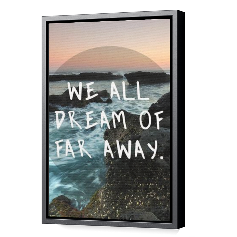Thumbnail for Canvas - Black Floating Frame