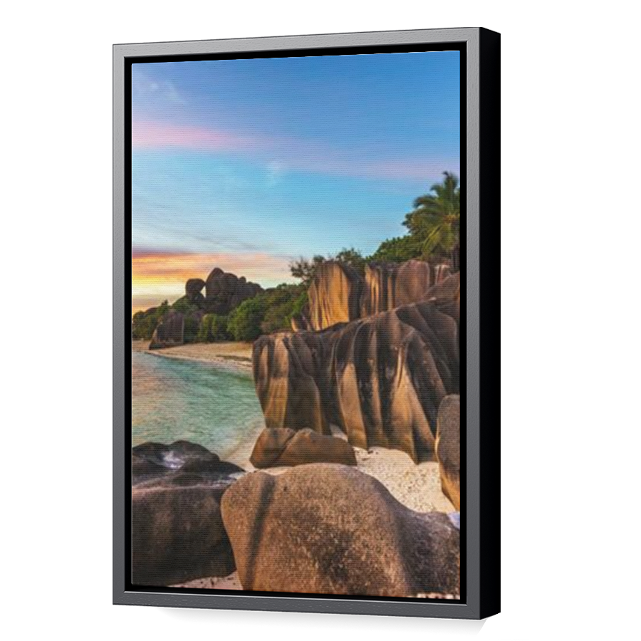 Thumbnail for Canvas - Black Floating Frame