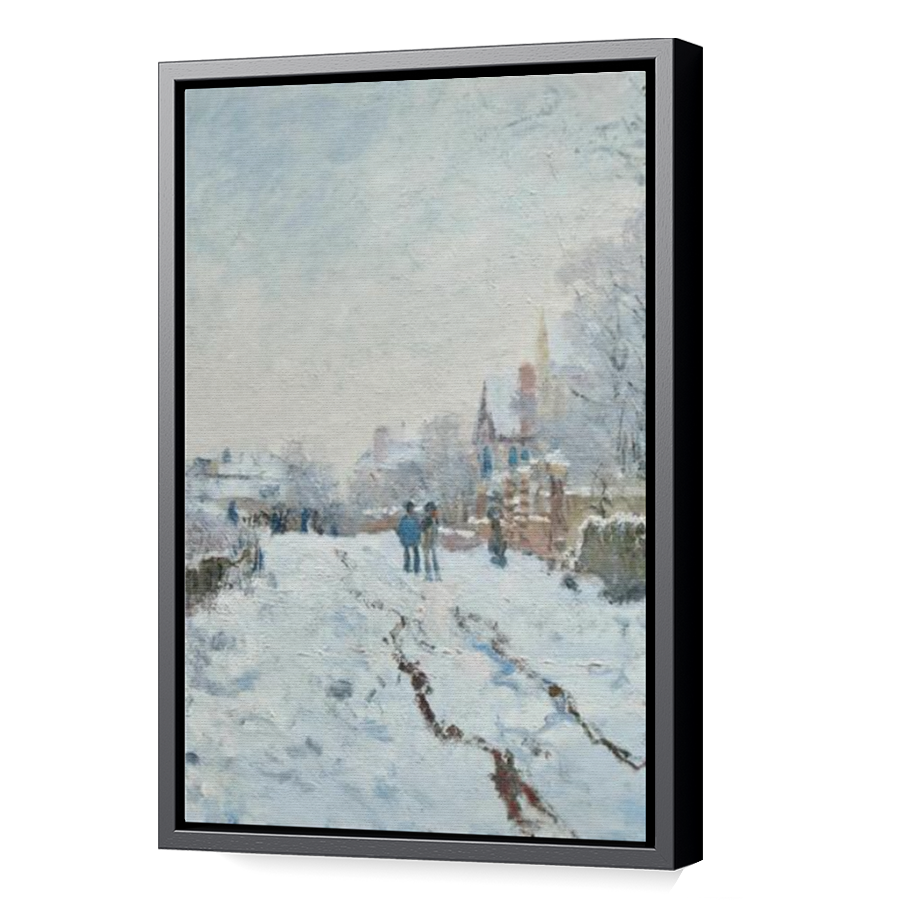 Thumbnail for Canvas - Black Floating Frame
