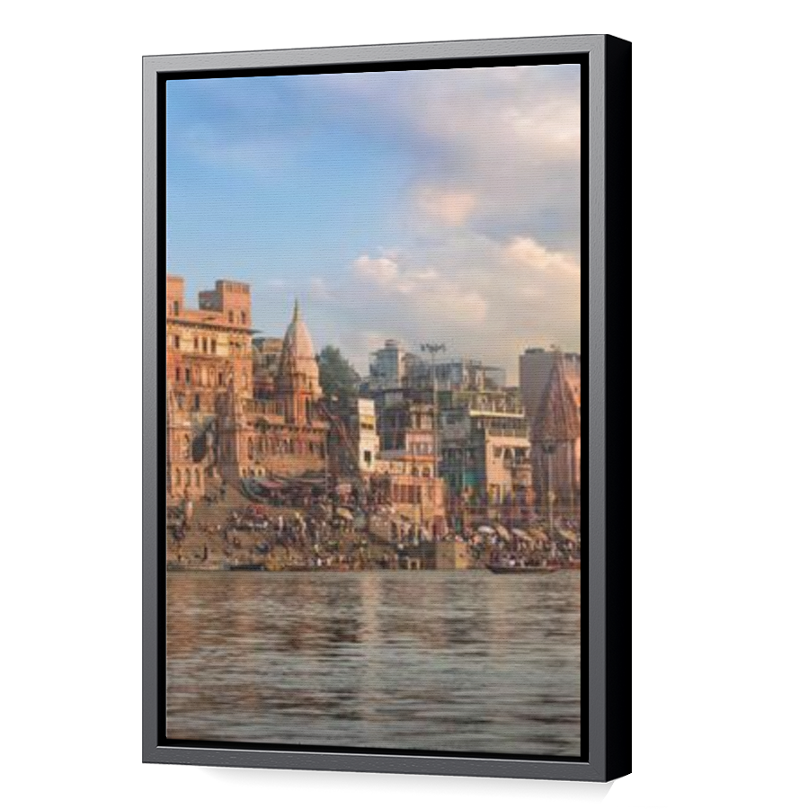 Thumbnail for Canvas - Black Floating Frame