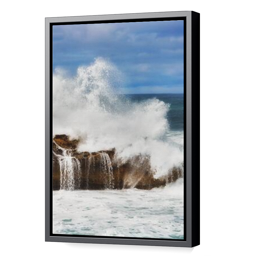 Thumbnail for Canvas - Black Floating Frame
