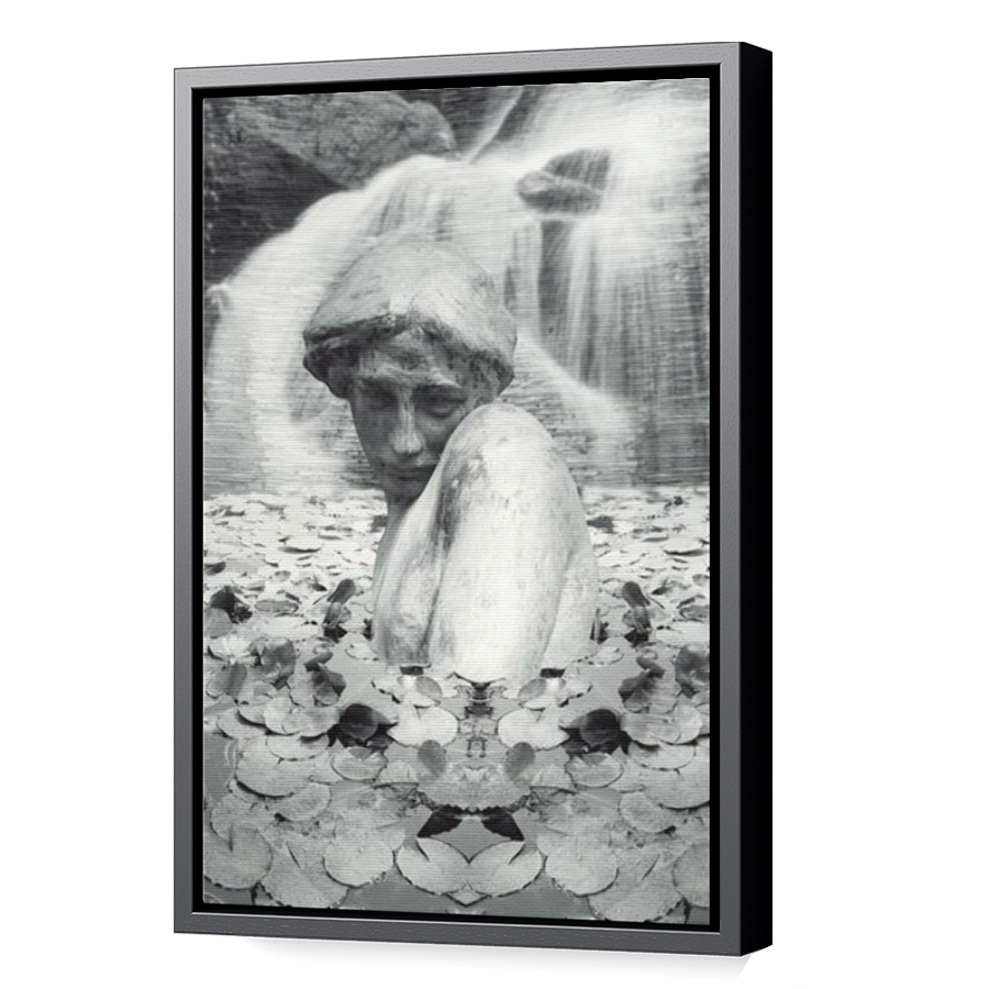Thumbnail for Canvas - Black Floating Frame