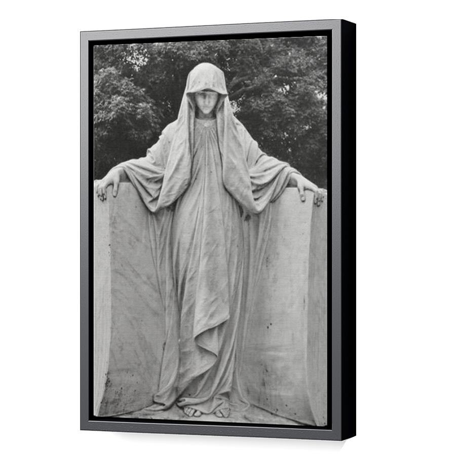 Thumbnail for Canvas - Black Floating Frame