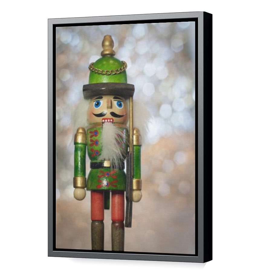 Thumbnail for Canvas - Black Floating Frame