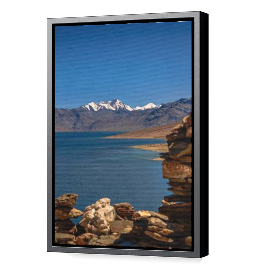Thumbnail for Canvas - Black Floating Frame