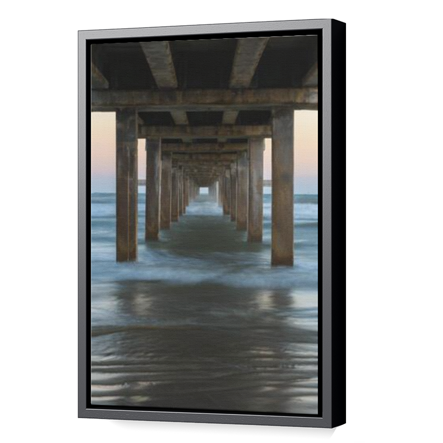 Thumbnail for Canvas - Black Floating Frame