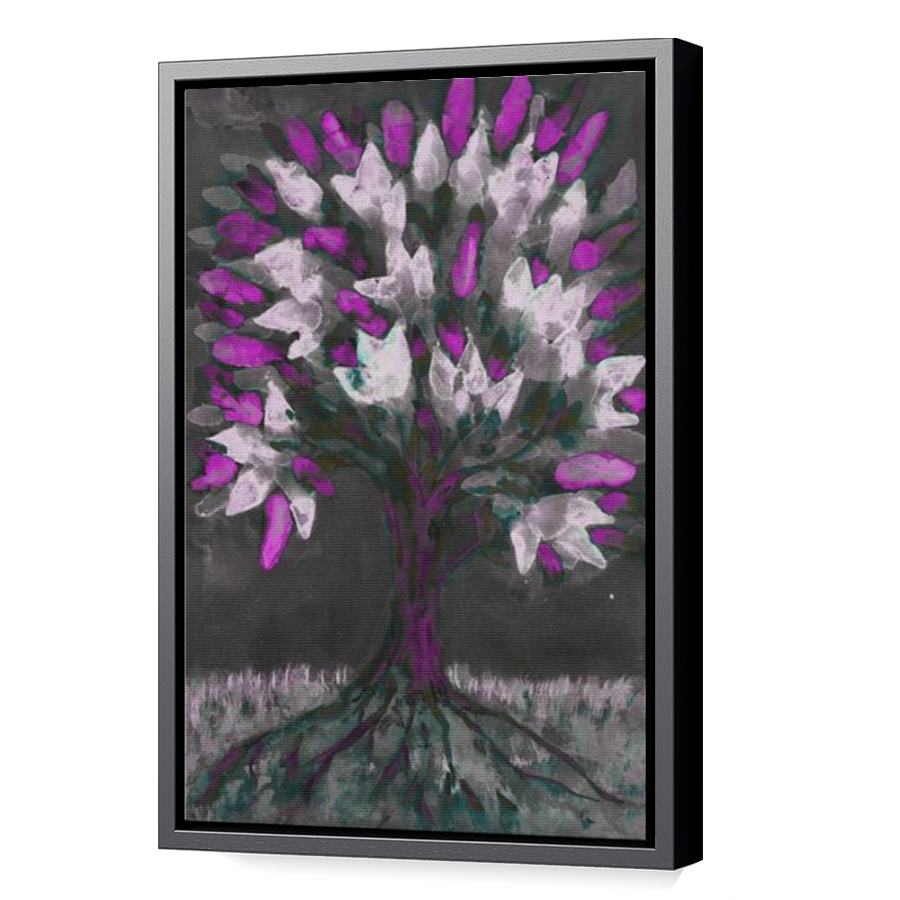 Thumbnail for Canvas - Black Floating Frame