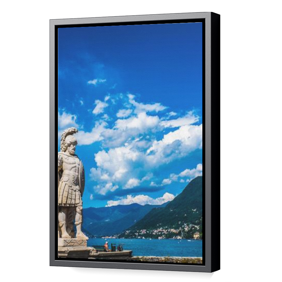 Thumbnail for Canvas - Black Floating Frame