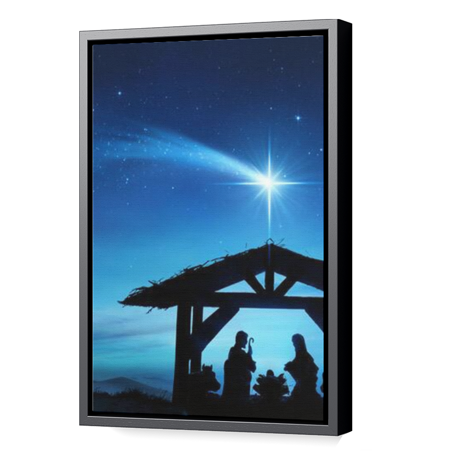 Thumbnail for Canvas - Black Floating Frame