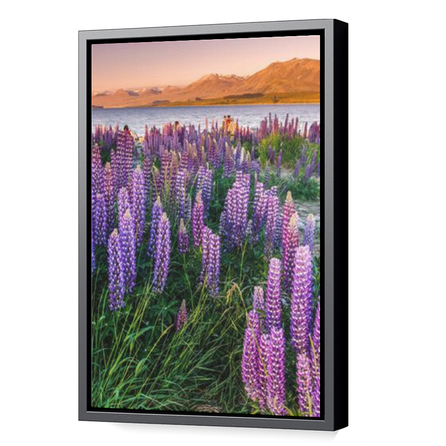 Thumbnail for Canvas - Black Floating Frame
