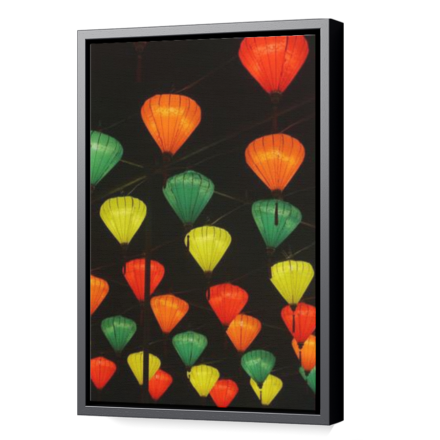 Thumbnail for Canvas - Black Floating Frame