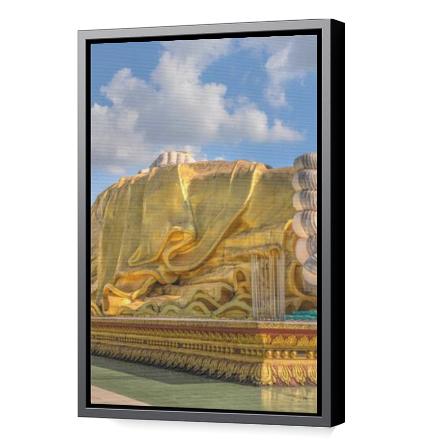Thumbnail for Canvas - Black Floating Frame