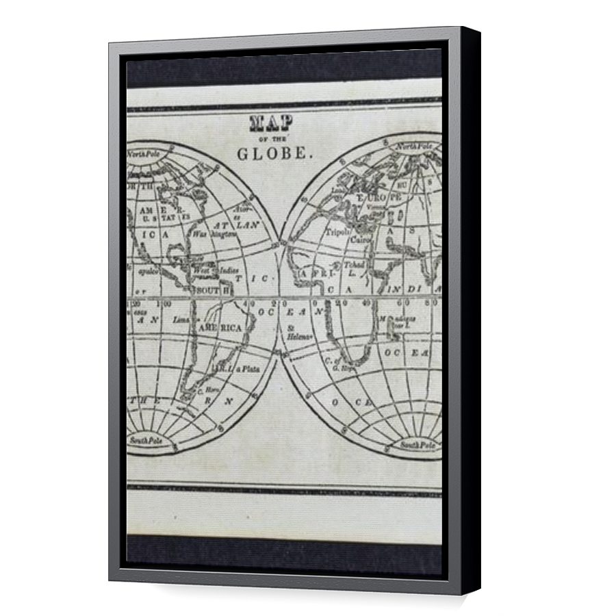 Thumbnail for Canvas - Black Floating Frame