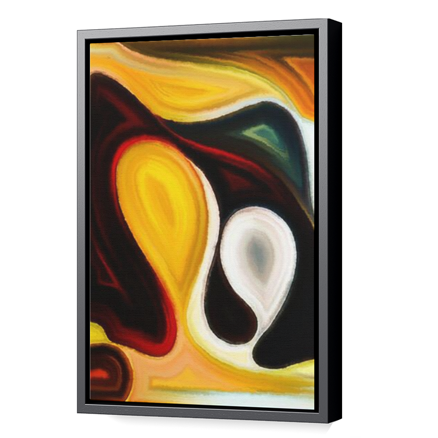 Thumbnail for Canvas - Black Floating Frame