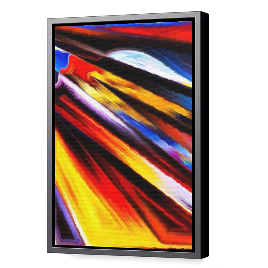 Thumbnail for Canvas - Black Floating Frame