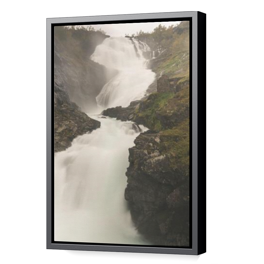 Thumbnail for Canvas - Black Floating Frame