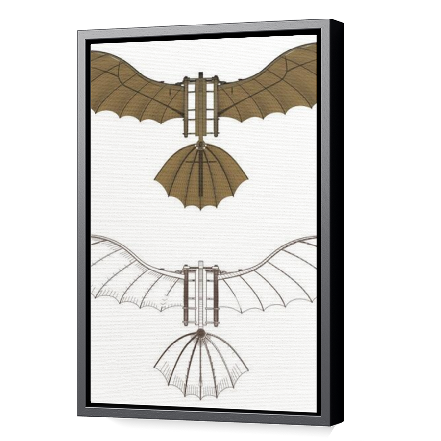 Thumbnail for Canvas - Black Floating Frame
